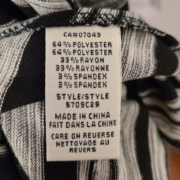 🌟NWT Black and Grey Long Cardigan Size Large - Picture 6 of 6